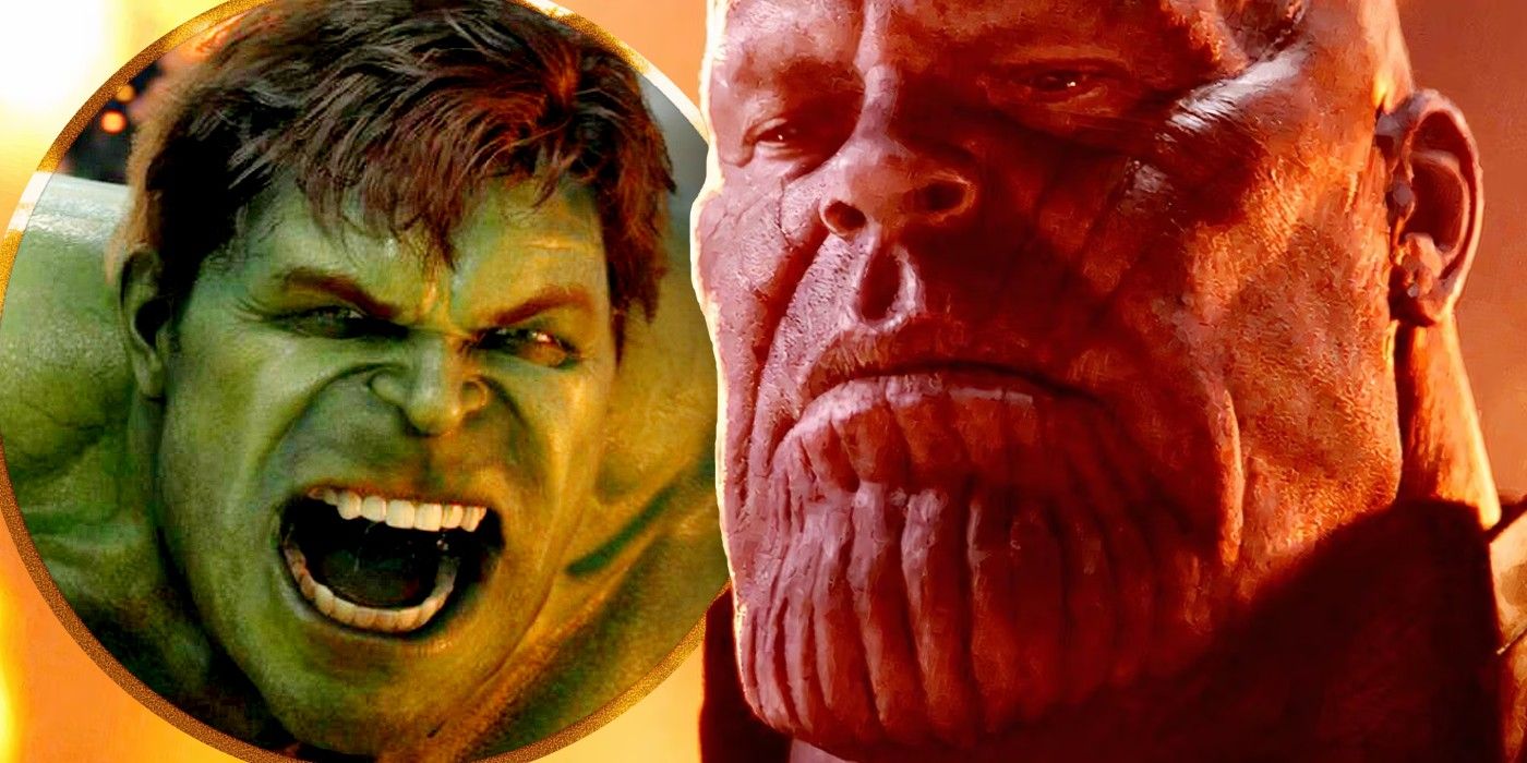 Thanos acaba de destruir a Hulk con el insulto perfecto de una sola palabra