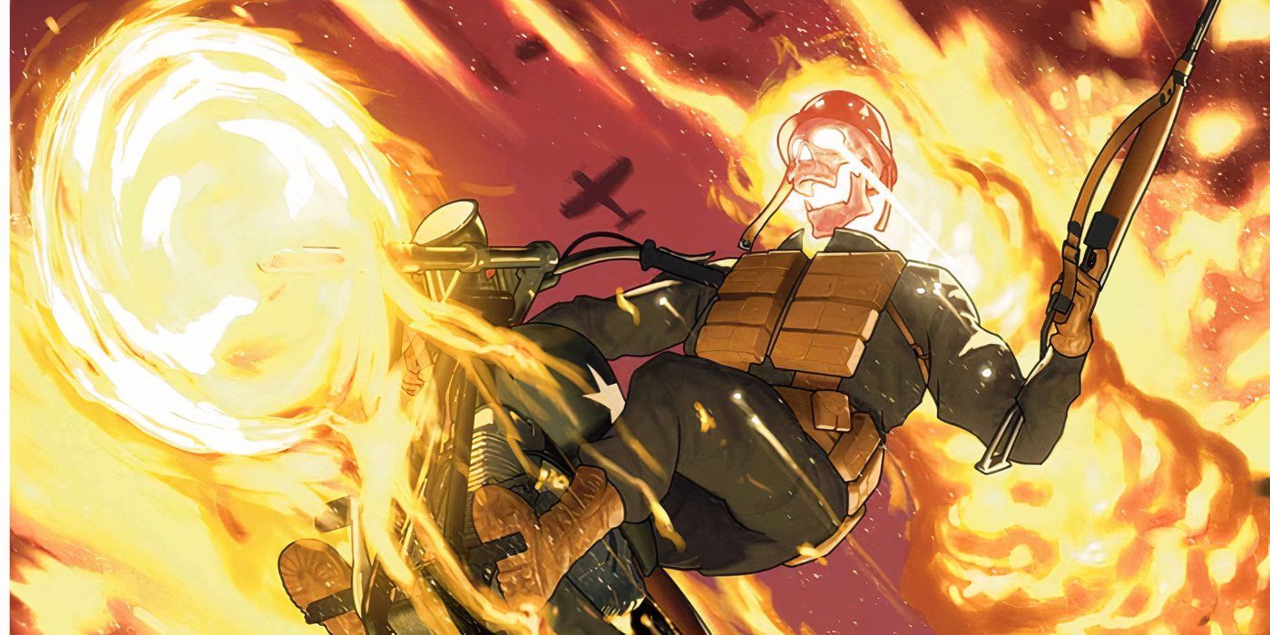 La historia de Ghost Rider cambia para siempre: HELLHUNTERS revela su historia con Wolverine en la Segunda Guerra Mundial