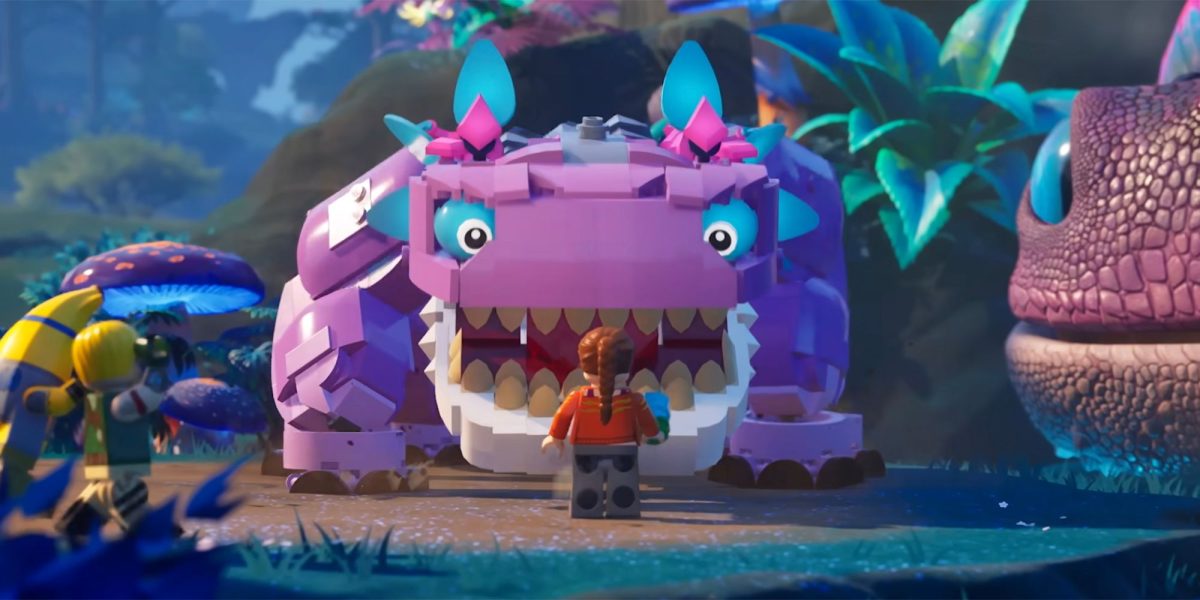 Cómo encontrar y montar a Klombo en LEGO Fortnite