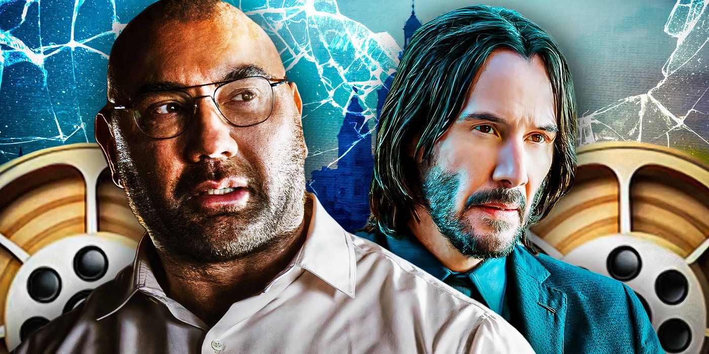 La nueva película de acción de Dave Bautista copia una pelea que Keanu Reeves hizo mejor el año pasado