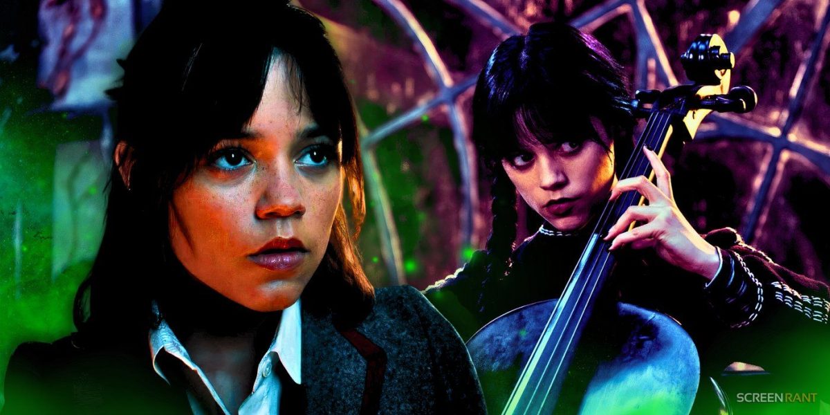 La nueva película de terror de Tim Burton no pudo resistirse a homenajear la popular escena del miércoles de Jenna Ortega