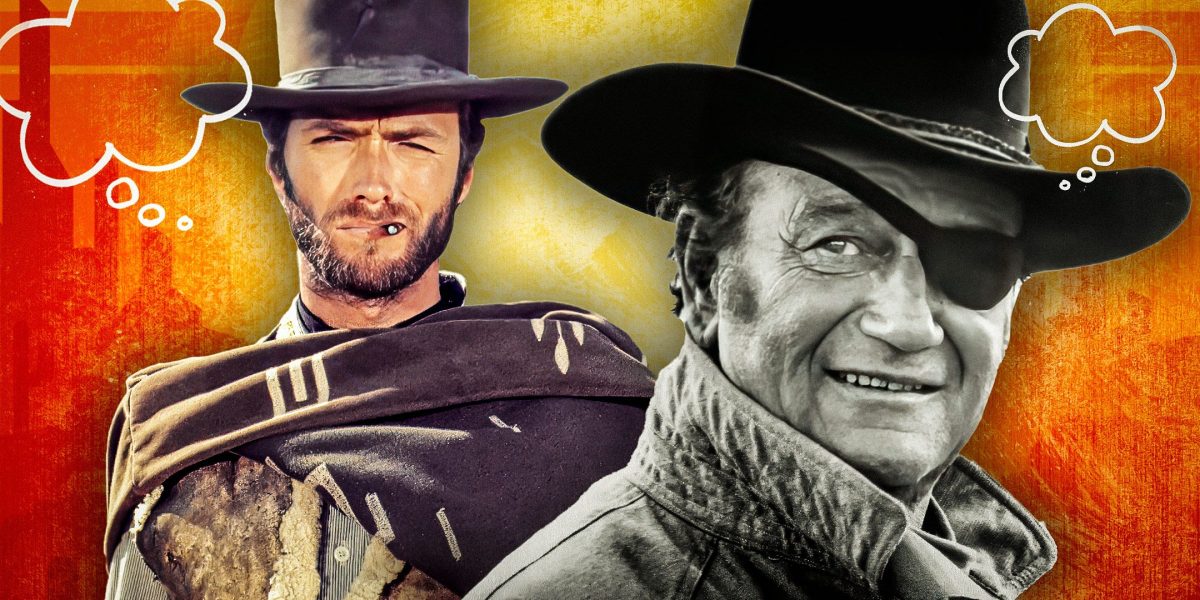 En qué se diferencian los westerns de John Wayne de los de Clint Eastwood y qué piensan unos de otros