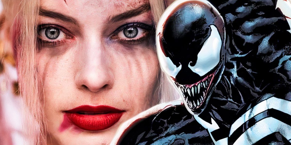 Harley Quinn es la anfitriona más singular de Venom en un cosplay oscuro