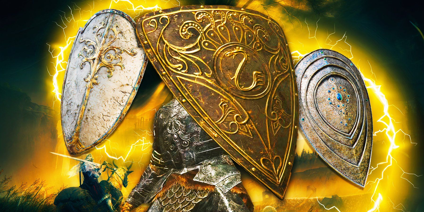 Elden Ring: los mejores escudos después del parche 1.14 (escudo de latón)