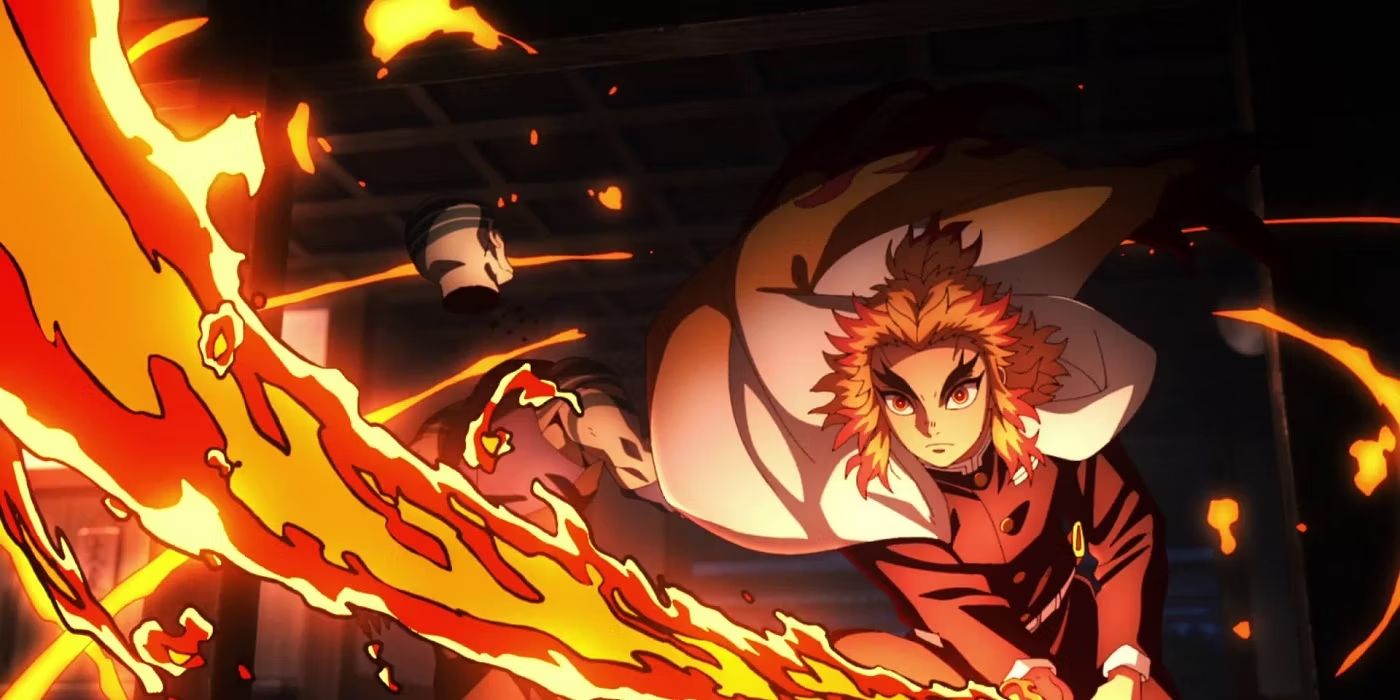 Rengoku de Demon Slayer recibe un rediseño mítico en un rodaje que solo puede describirse como épico