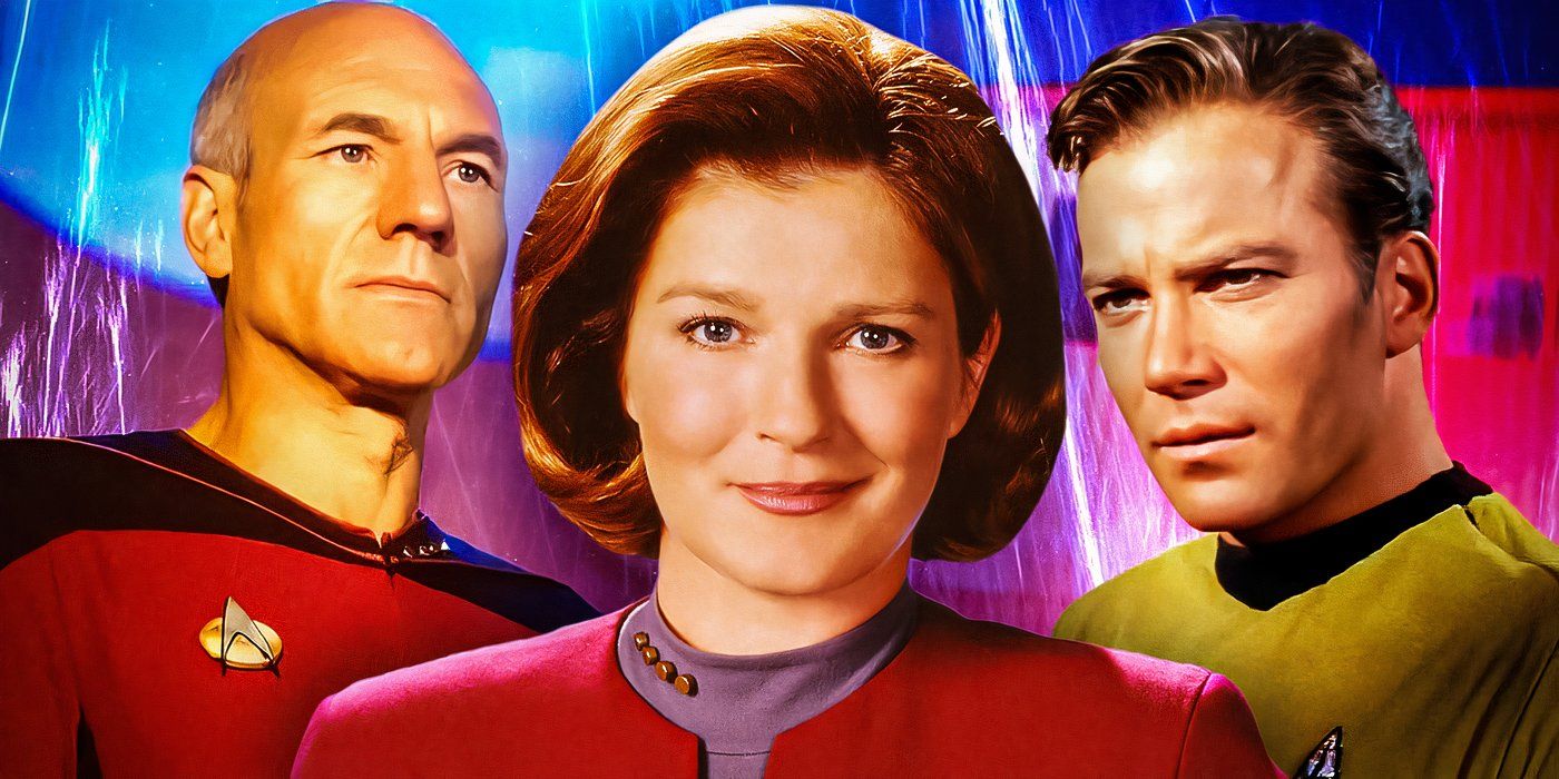 Todos los capitanes principales de Star Trek han hecho esto, excepto Janeway, de Voyager