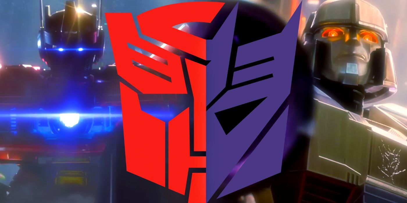 Explicación del significado de los Autobots y Decepticons de Transformers One