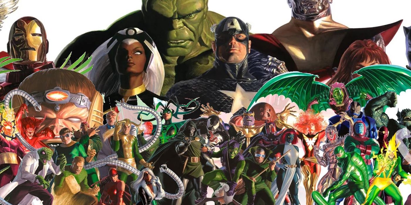 Los 10 mejores retratos de héroes y villanos de Marvel realizados por Alex Ross