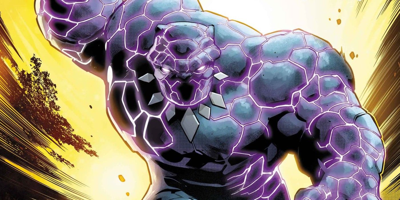 La cosa de los Cuatro Fantásticos roba la armadura de vibranio de Black Panther en un rediseño asombroso