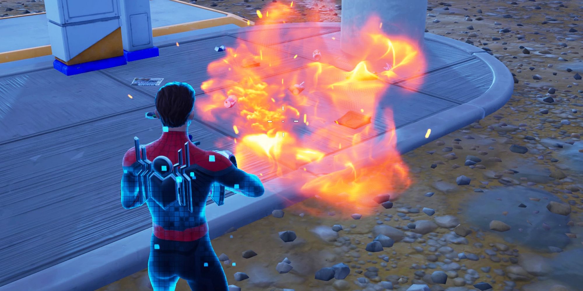 Cómo sobrevivir al daño por fuego en Fortnite