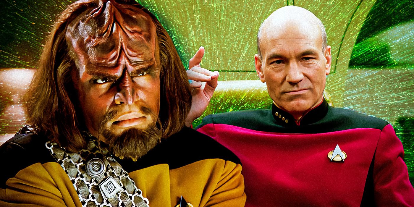 El capitán Picard es tan rudo como Worf en el primer gran episodio klingon de Star Trek: TNG