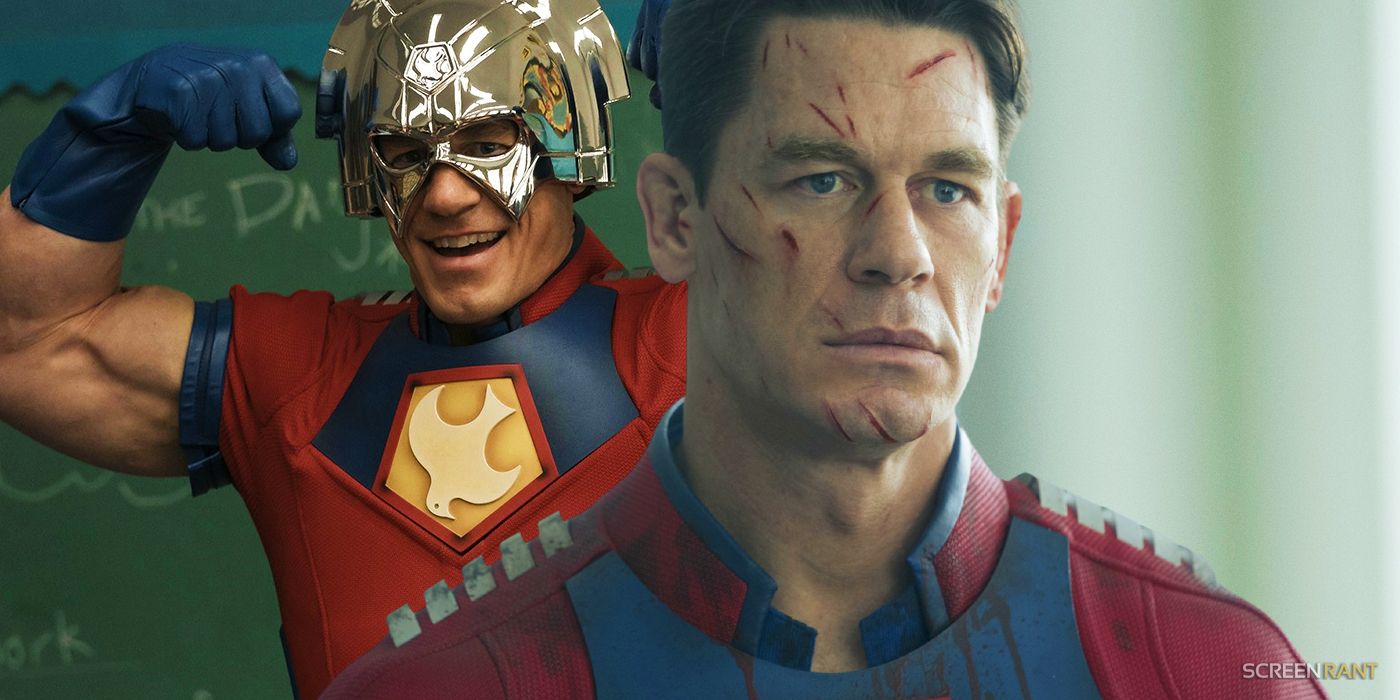 El nuevo disfraz de Peacemaker de John Cena para la segunda temporada se muestra en una imagen detrás de escena de James Gunn