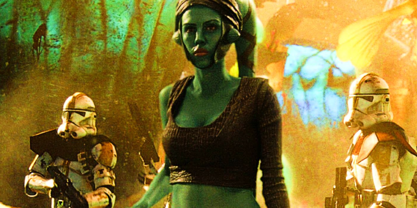 Este cosplay de Aayla Secura parece sacado directamente de una película