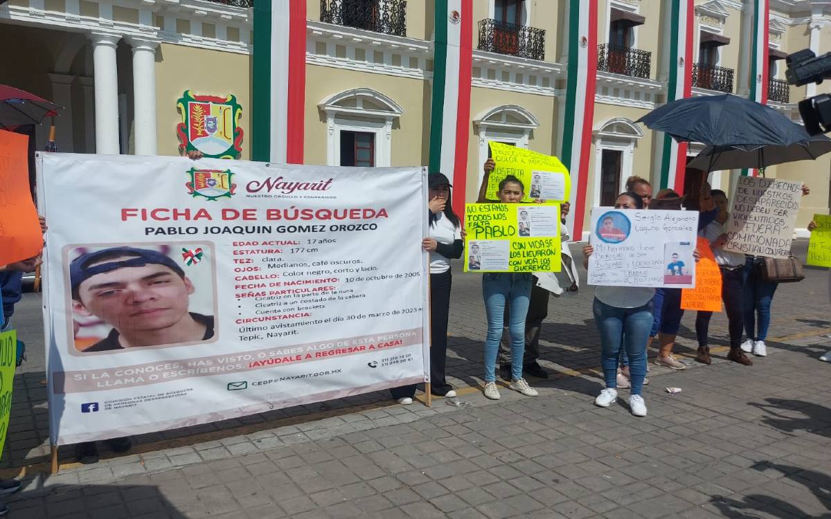 Fiscalía de Nayarit agotará vías legales para que Zacatecas atraiga caso de joven desaparecido