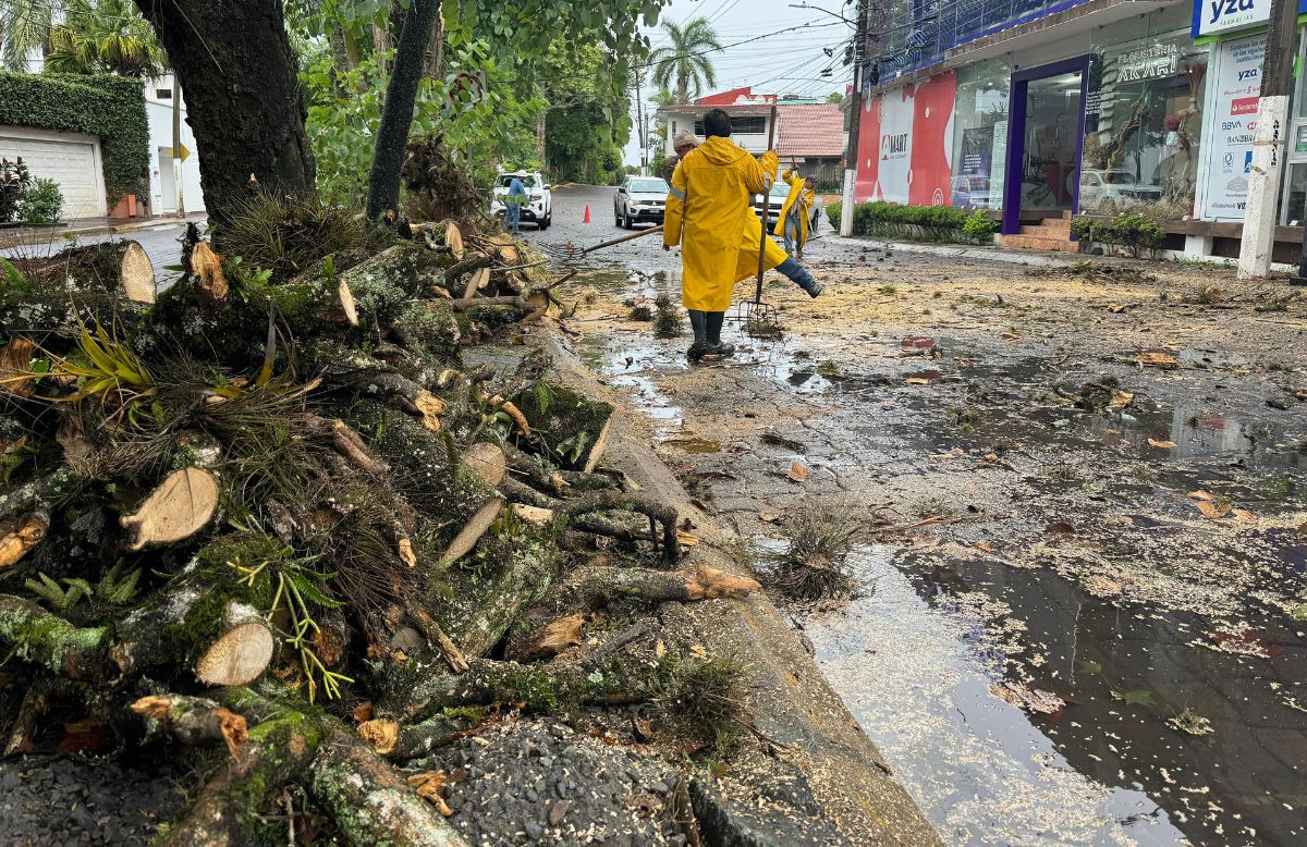 Fuertes lluvias dejan a dos muertos en oriente del país; estos son los estados afectados