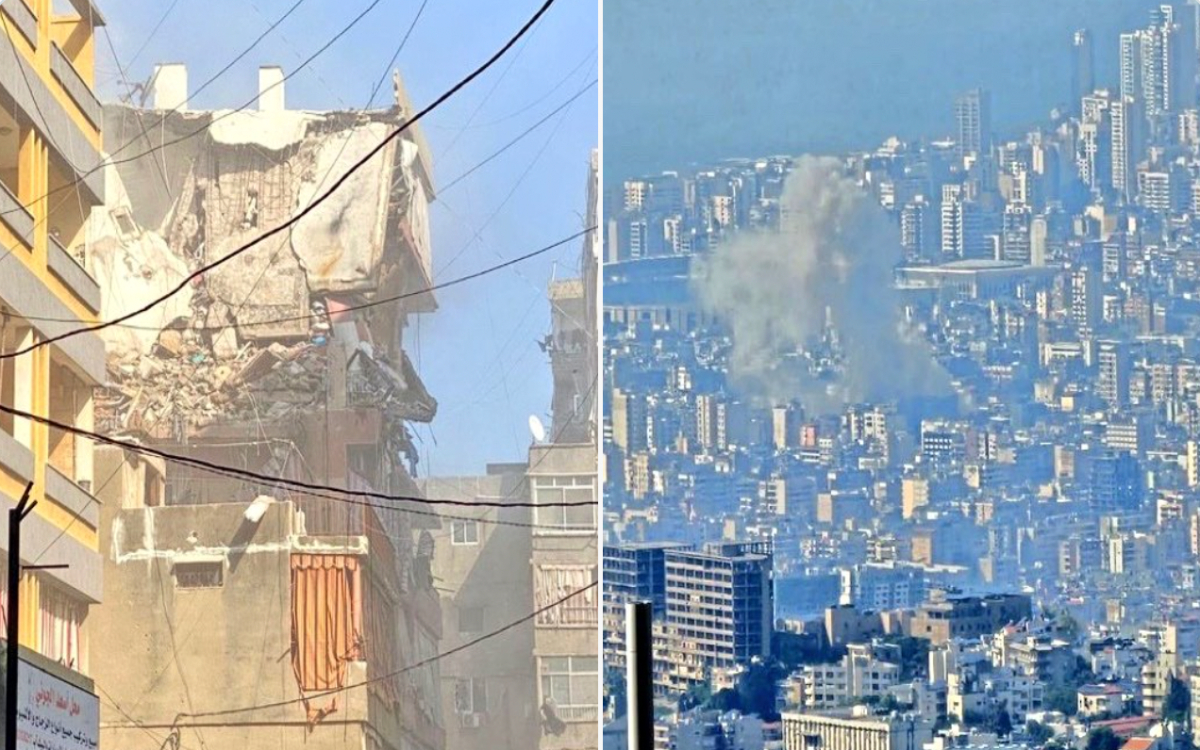 Israel lanza un nuevo "bombardeo selectivo" contra Beirut | Video