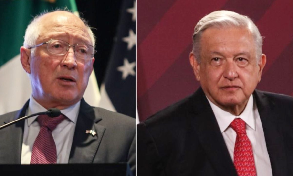 Ken Salazar desmiente a AMLO: Violencia en Sinaloa no es culpa de EU