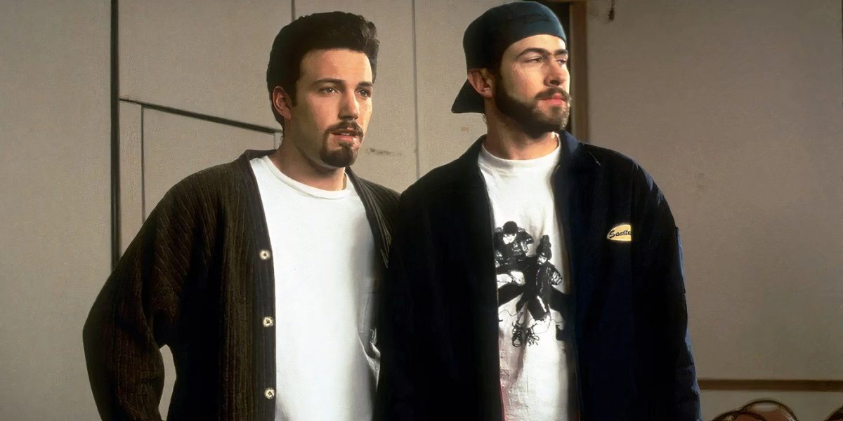 Kevin Smith no soportó las improvisaciones de Ben Affleck en una película de comedia de 1997 y discutió sobre los detalles del cartel