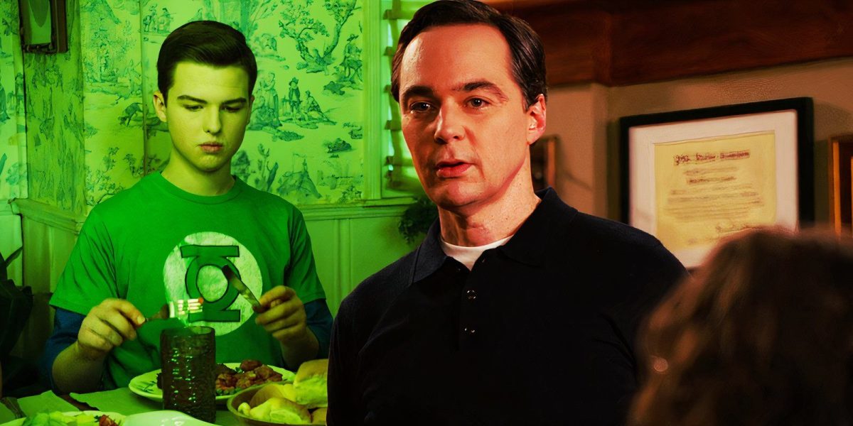 La crisis final del joven Sheldon demuestra que el cameo de Amy en el flashforward final fue un error