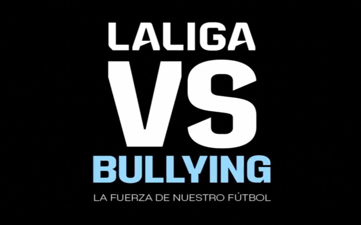 La liga y clubes españoles lanzan campaña contra el bullying: 'Un equipo no deja a nadie solo' | Video