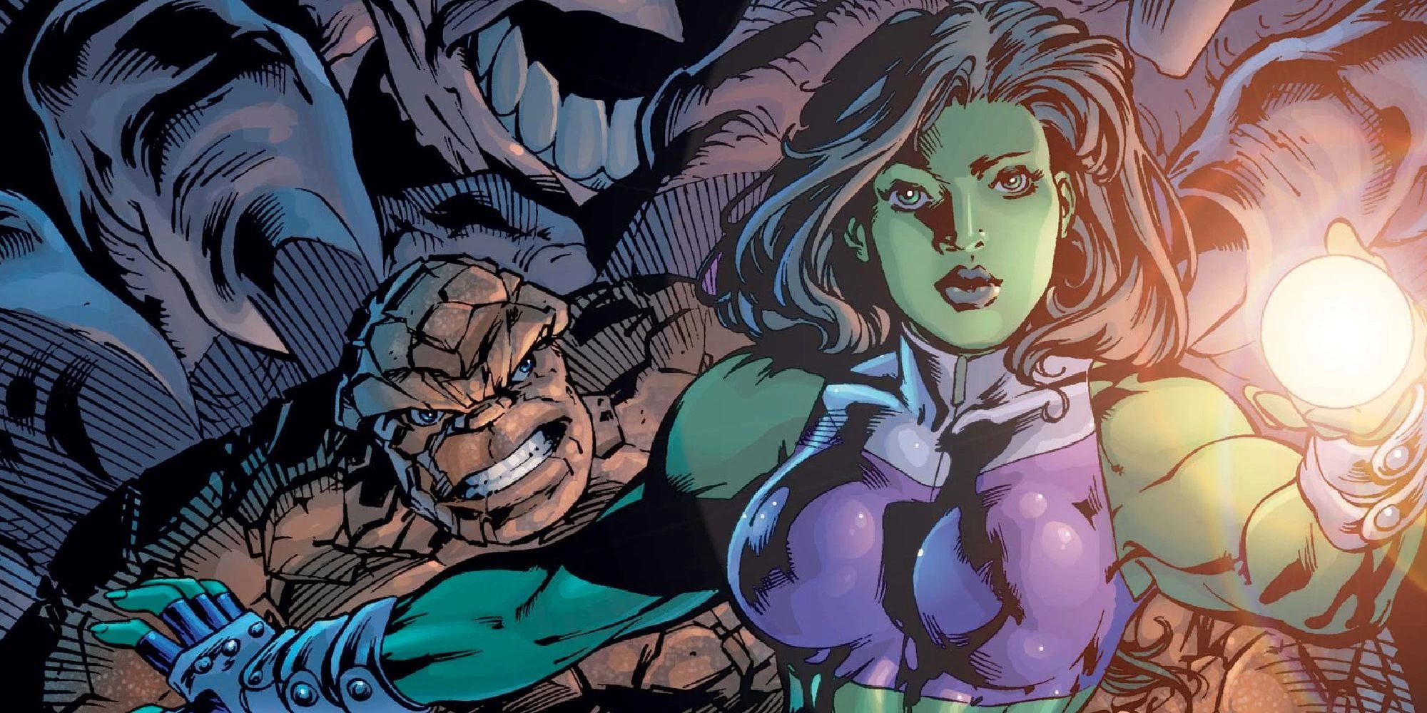 La nueva She-Hulk combina la apariencia de roca de la Cosa y los poderes gamma de Hulk