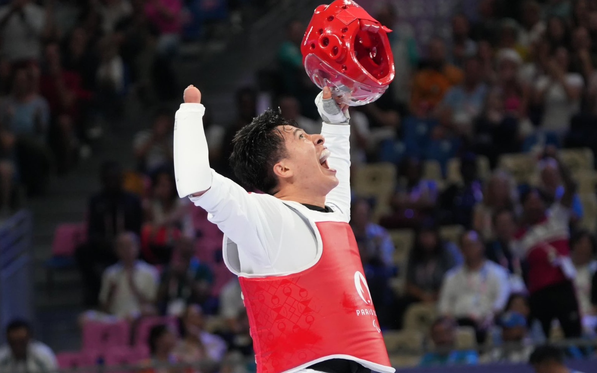 París 2024 | Luis Mario Nájera conquista la plata en el Para Taekwondo