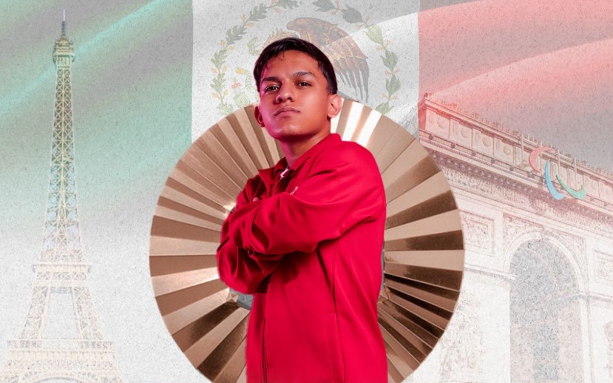 París 2024 | ¡Nueva medalla para México! Jesús Gutiérrez se cuelga el bronce en para natación