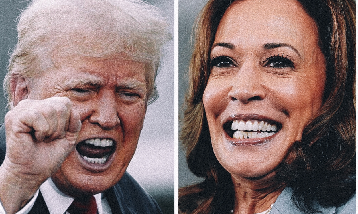 '¡No!': Trump rechaza debatir nuevamente con Kamala Harris