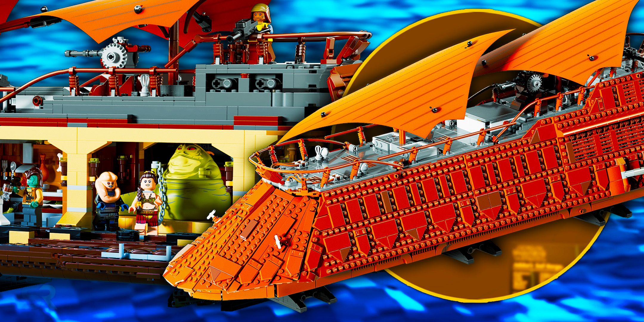 LEGO Star Wars: La barcaza de vela de Jabba ya está a la venta (completa con un regalo adicional de sable de luz)