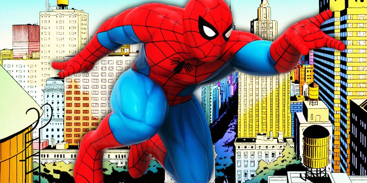 El nuevo globo del desfile de Acción de Gracias de Macy's de Spider-Man utiliza un diseño de cómic icónico