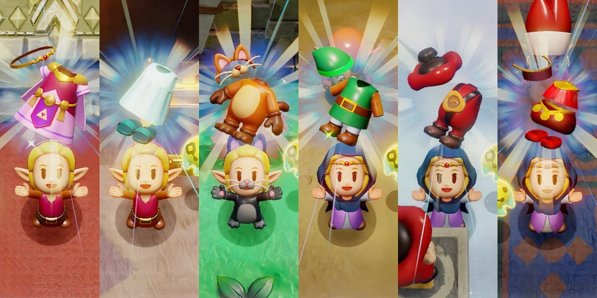 The Legend of Zelda: Echoes of Wisdom: todas las ubicaciones de atuendos