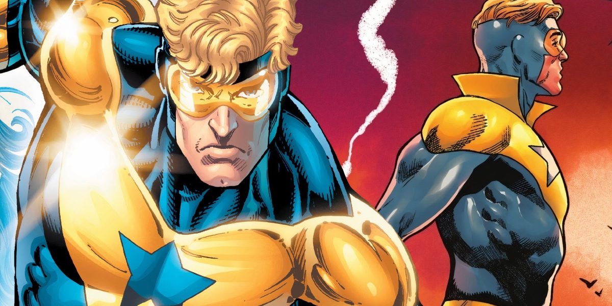 El disfraz original de Booster Gold regresa y estoy convencido de que es el secreto de todo el evento de DC