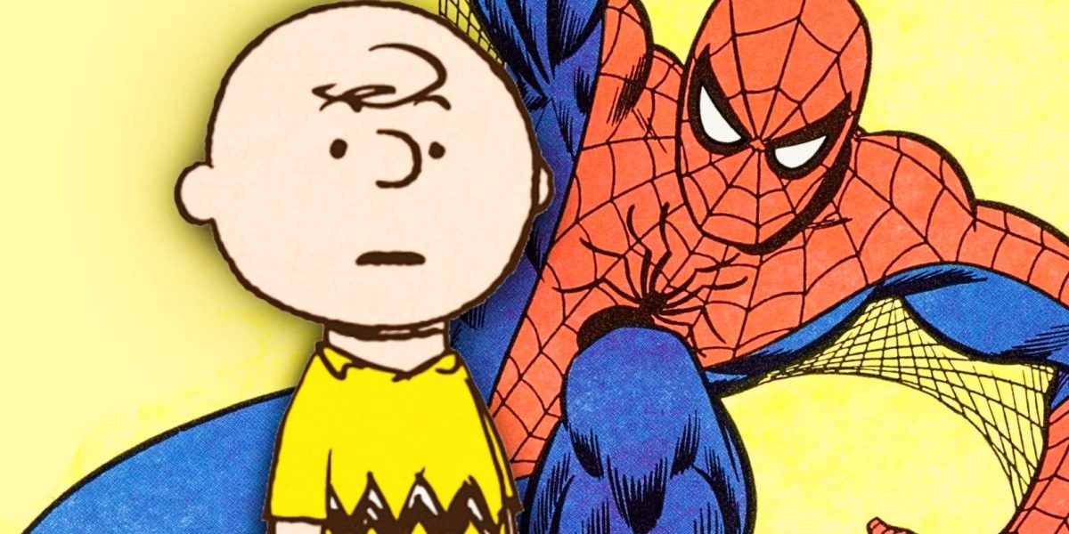 Spider-Man y Charlie Brown finalmente se reúnen, décadas después de que el héroe de Marvel ayudara a Charlie FINALMENTE a patear el balón