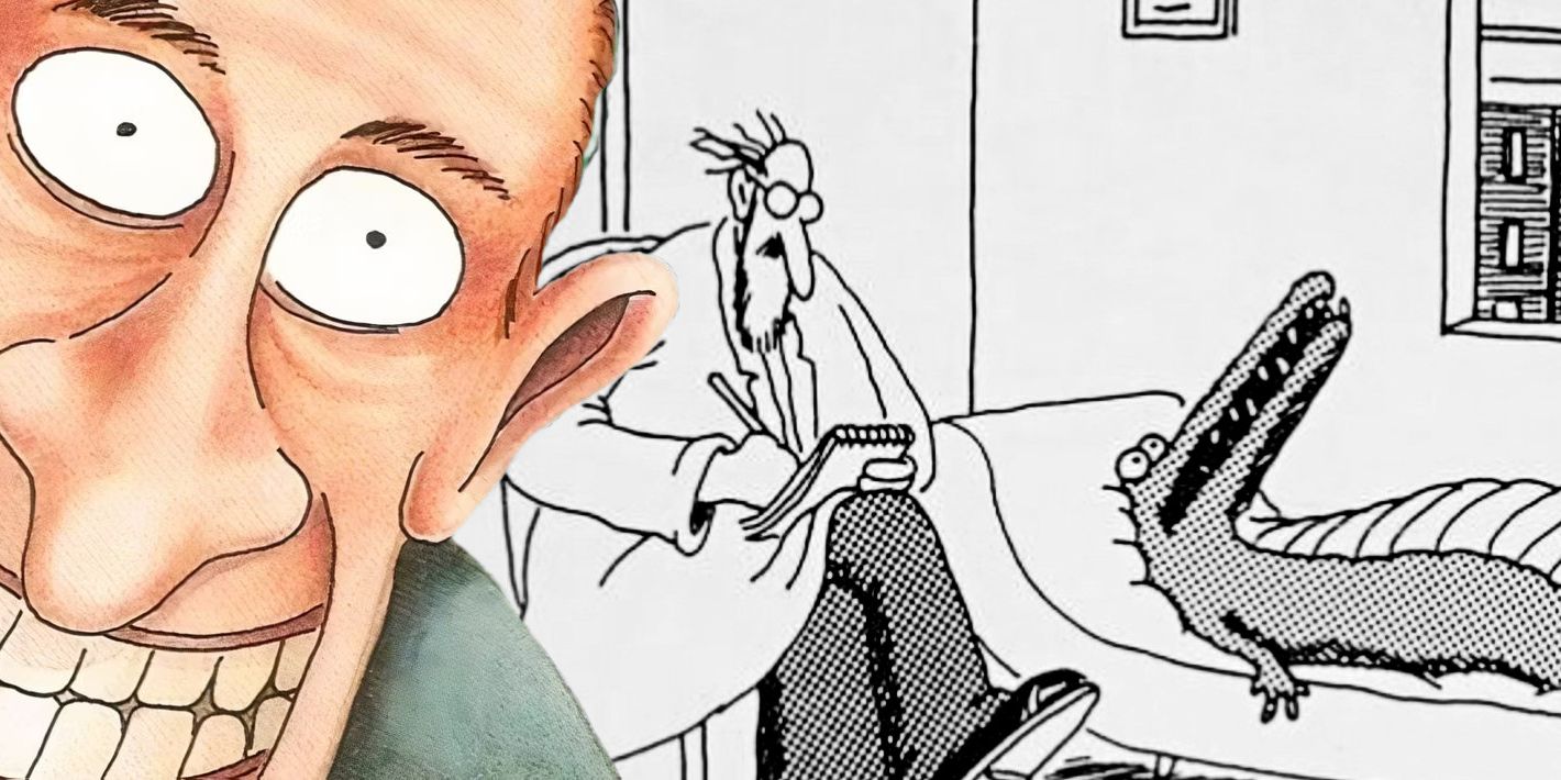 Los 10 cómics más inteligentes de Far Side que se burlan de la terapia