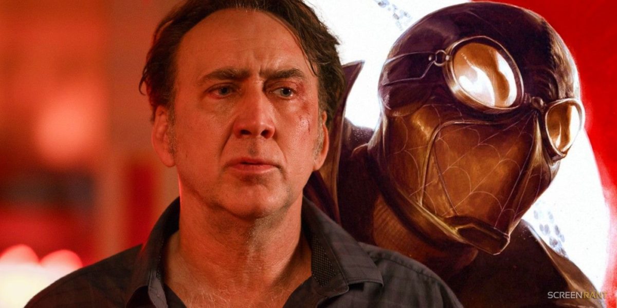 Primer vistazo a Nicolas Cage como Spider-Man Noir revelado en nuevas fotos del set de Marvel