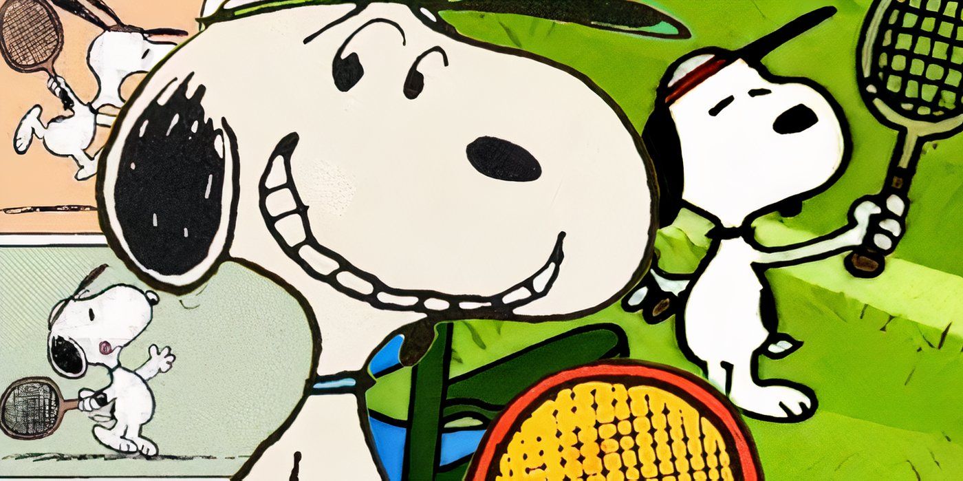 Explicación del alter ego "Tennis Pro" de Snoopy de Peanuts (¿llegó a Wimbledon?)