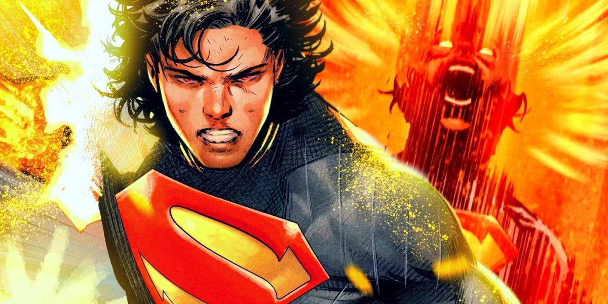 La primera pelea de Absolute Superman estrena su visión de calor explosivo