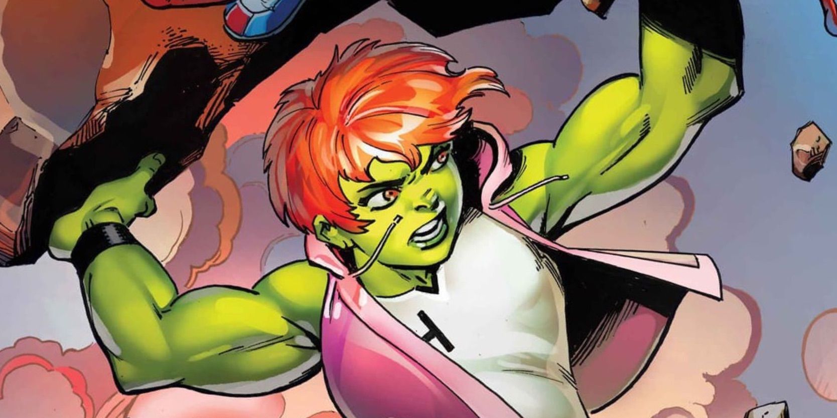 Marvel da la bienvenida a HULKETTE a su universo y lanza oficialmente al nuevo miembro adolescente de la familia Hulk al cómic Canon