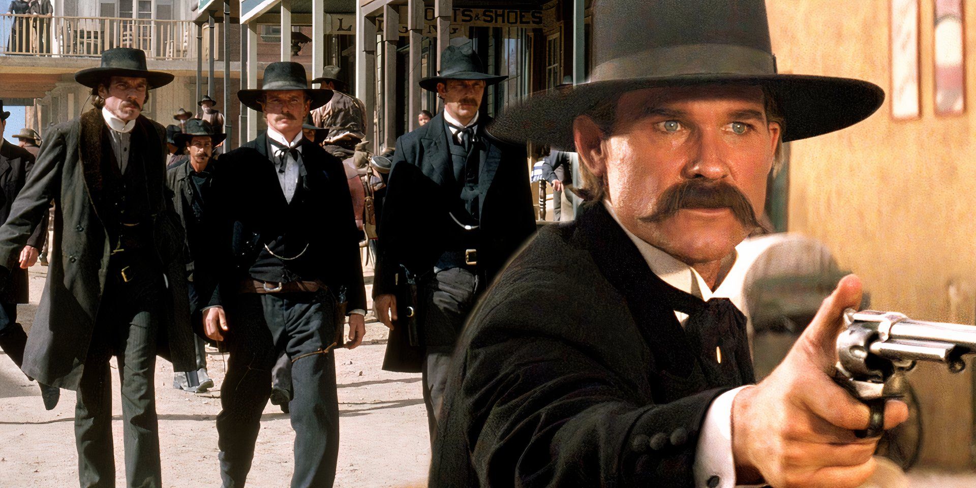 Tombstone de Kurt Russell contra Wyatt Earp de Kevin Costner: un experto en el lejano oeste revela qué tiroteo en OK Corral fue más preciso (y ambos westerns son culpables de un anacronismo clave)