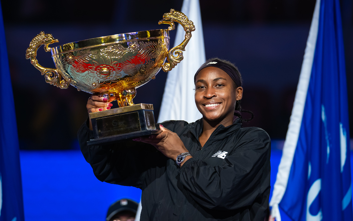 Coco Gauff se corona en el WTA 1000 de Pekín | Video