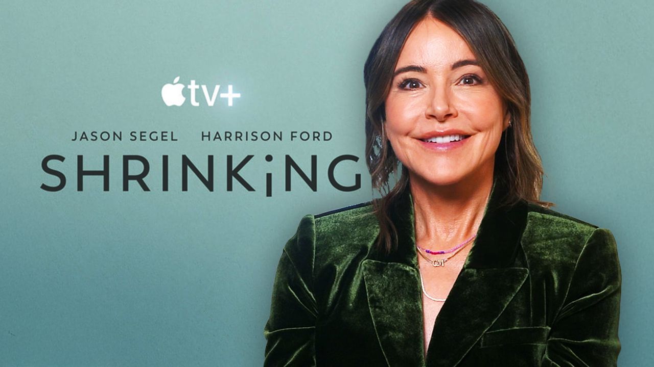 Entrevista de la temporada 2 de Shrinking: Christa Miller recuerda haber tenido "demasiada sed" con Harrison Ford en el set