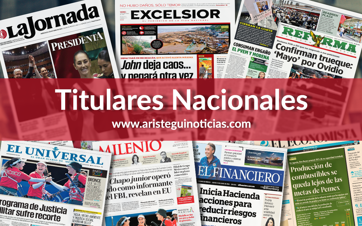 Piden gasolina a $24, sin bajar impuesto; México detecta tercer avión espía de EU; y más | Titulares nacionales 13/02/2025