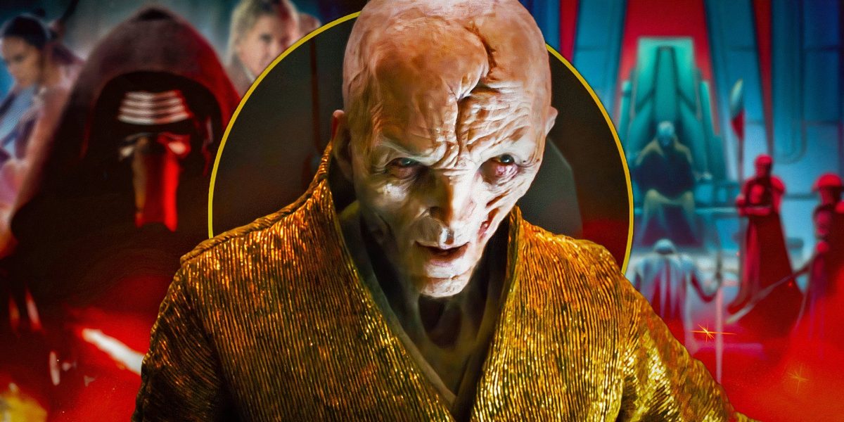 Andy Serkis revela cómo evolucionó Snoke desde Star Wars: El despertar de la fuerza hasta los últimos Jedi: "Realmente lo estábamos inventando"