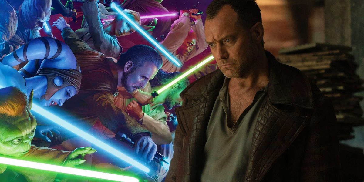 Star Wars da 4 pistas de que Jude Law podría ser un "Jedi" después de todo