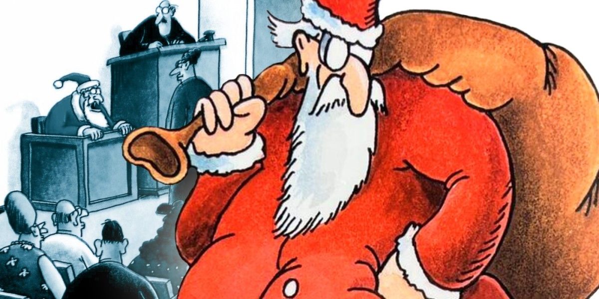 Los 10 cómics más divertidos de Far Side protagonizados por Santa Claus