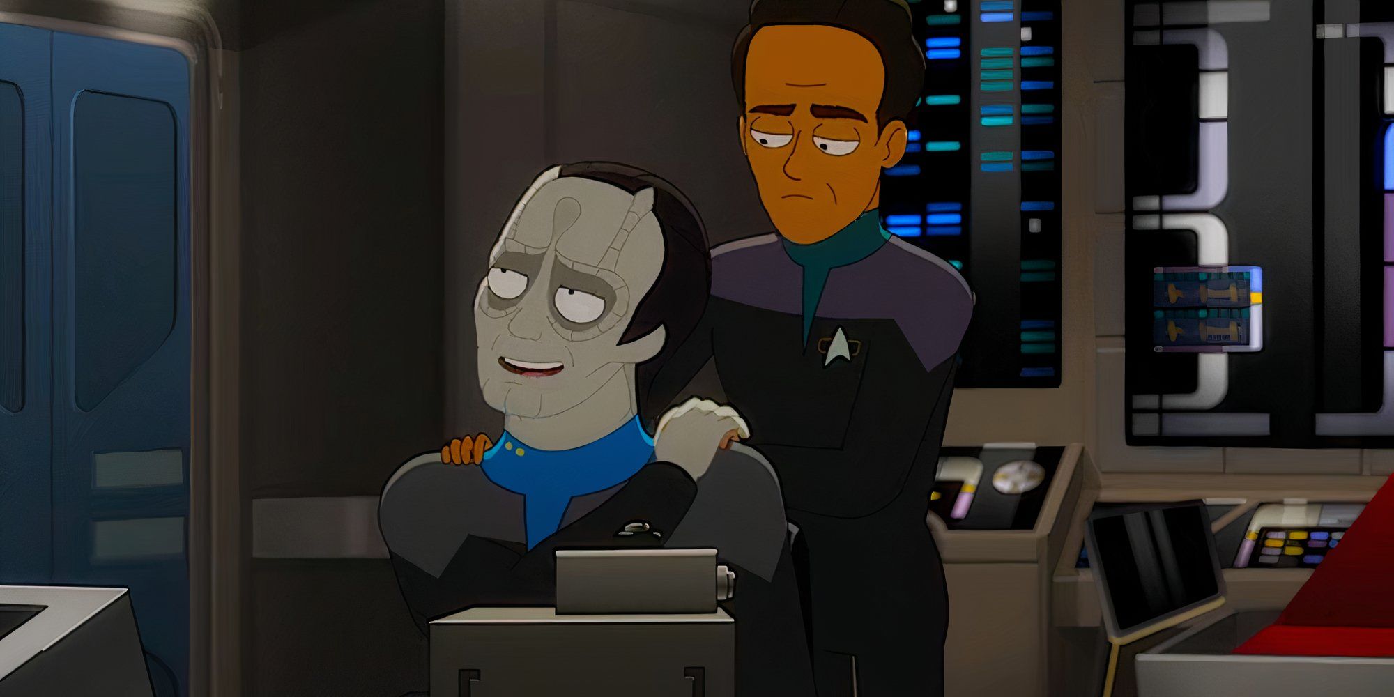 Cómo Star Trek: Lower Decks convirtió a la pareja favorita de los fanáticos Canon explicado por el showrunner: "Yo no hice el trabajo pesado"