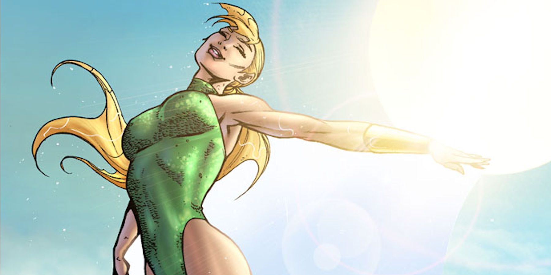 Namorita como se ve en Marvel Comics