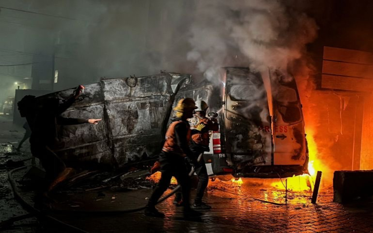 Mueren en bombardeo israelí cinco reporteros de la cadena Al Quds | Video