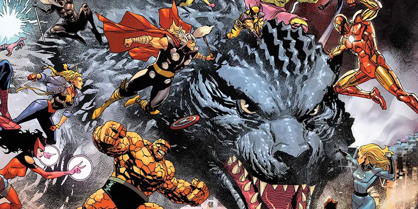 Godzilla vs Avengers promete volar el universo Marvel con primer vistazo especial