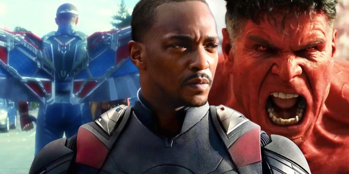 OK Marvel, estoy empezando a ver cómo el Capitán América de Sam Wilson puede enfrentarse a Red Hulk después de ver su nuevo poder